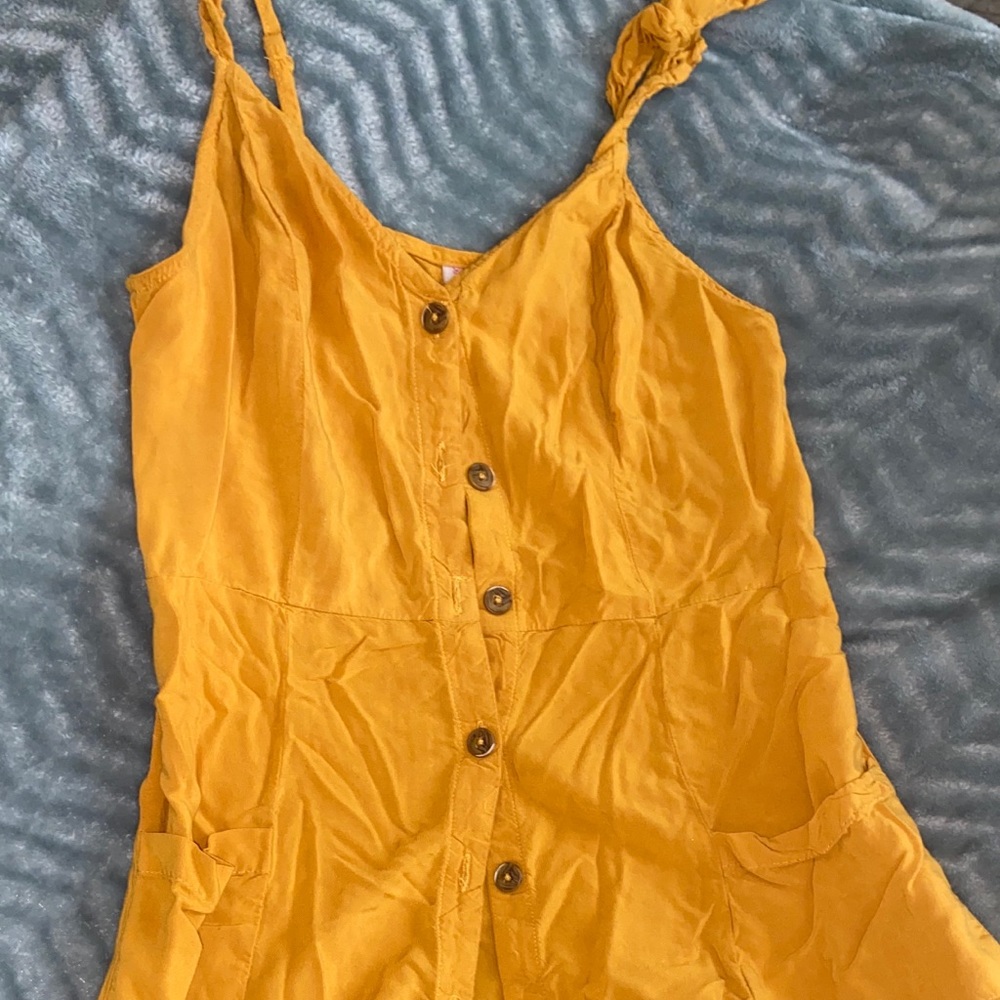 Orange dress